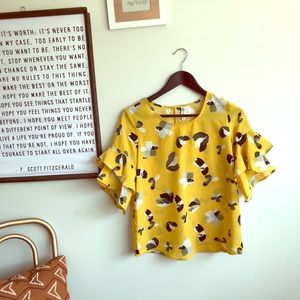 Yellow Blouse